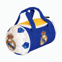 Maccabi Art Real Madrid Lunch Bag – Official Collapsible 6L Insulated Soccer Ball Bag with Zipper Closure, Dual Handles, Clip Hook – Kids & Adults – EVA + 300D Polyester