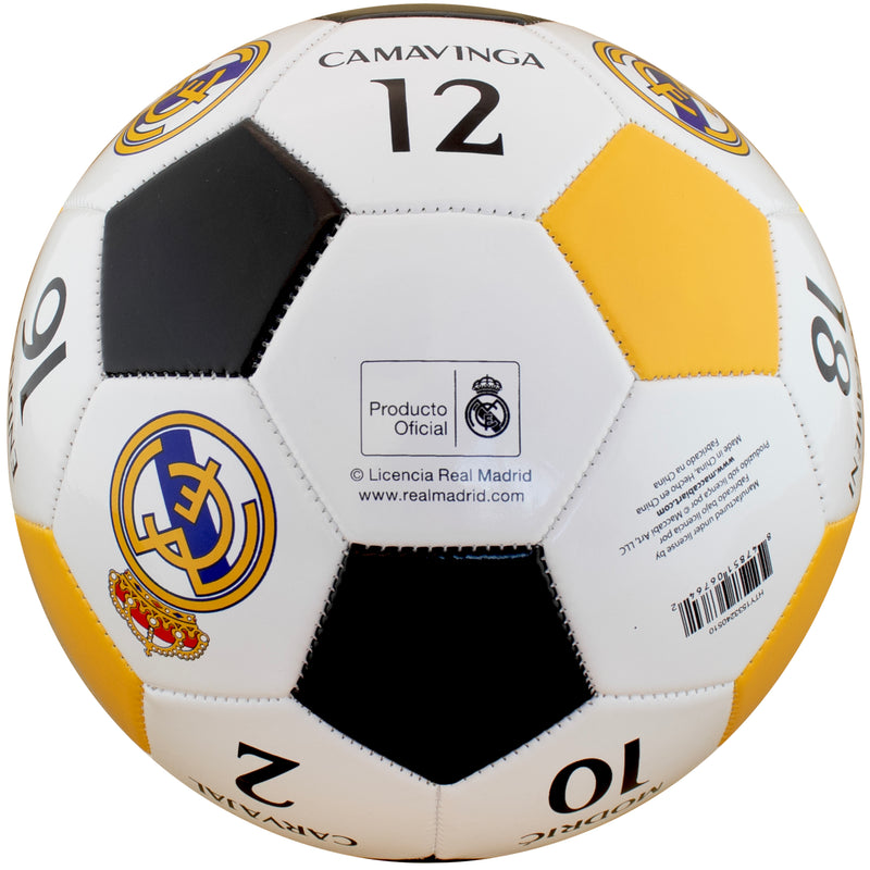 Real Madrid CF Soccer Ball, Size 5, Team 2024-25 - 6740