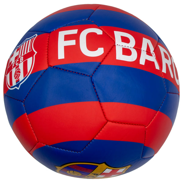 FC Barcelona Soccer Ball Size 5, Stripes Style - 9041