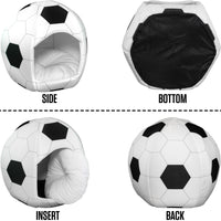 soccer - Igloo Pet Bed - Medium