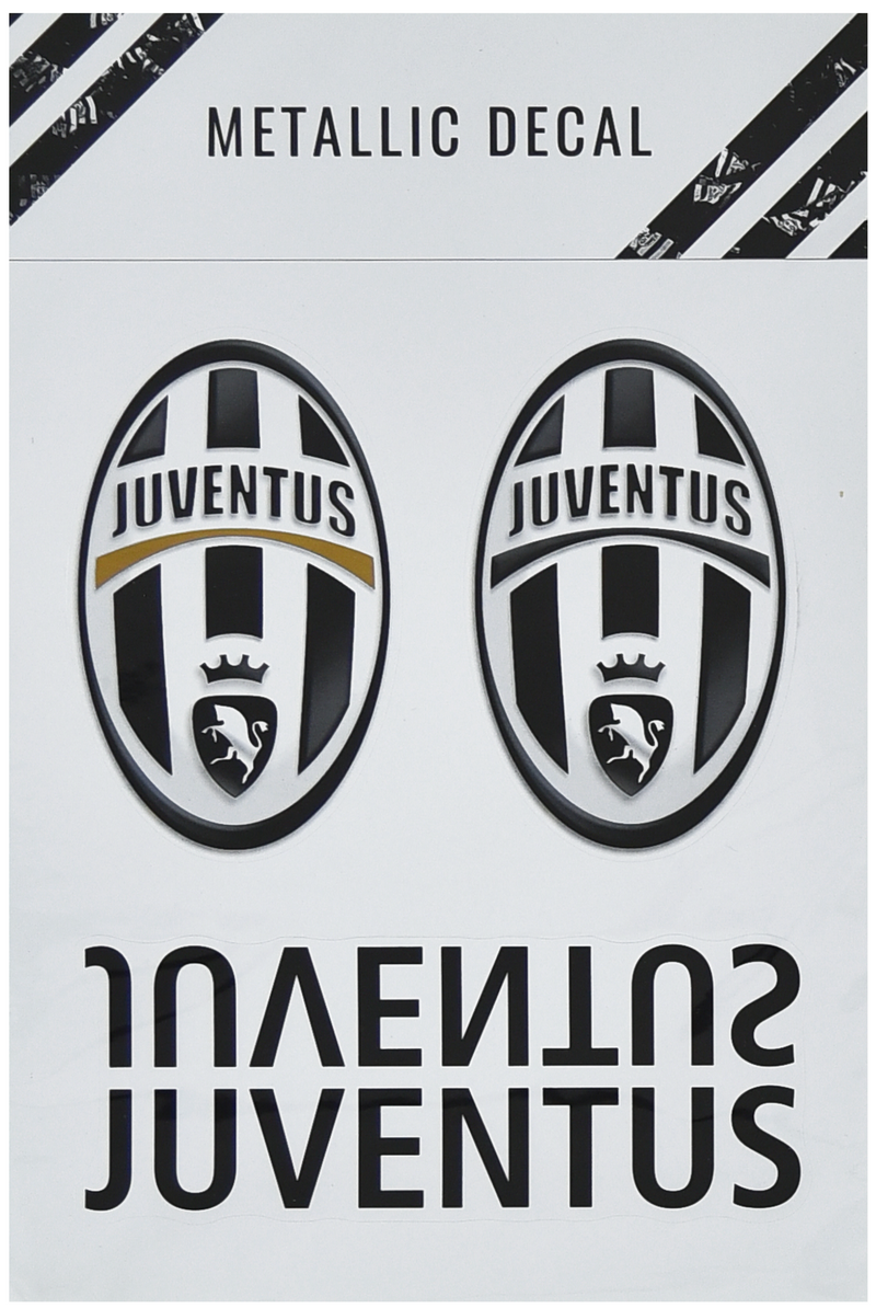 Juventus FC Official Metallic Decals