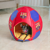 FC Barcelona - Igloo Pet Bed - Medium